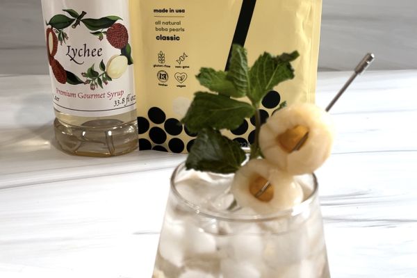 Lychee Boba Refresher