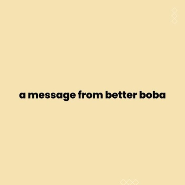 better boba statement