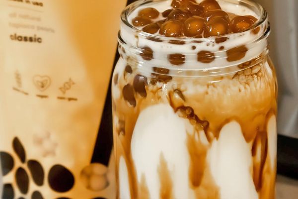 Tiger Sugar Milk Boba with Better Boba's Brown Sugar Tapioca Pearls