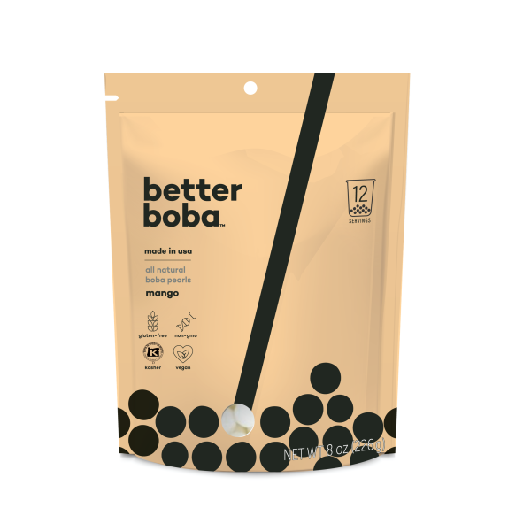 all natural mango boba